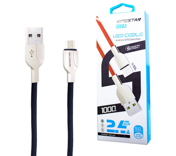 کابل شارژ میکرو کینگ استار KINGSTAR K37 A