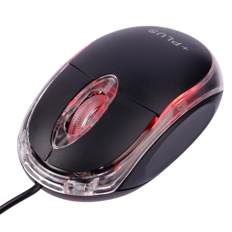 موس سیم دار پلاس Plus S118