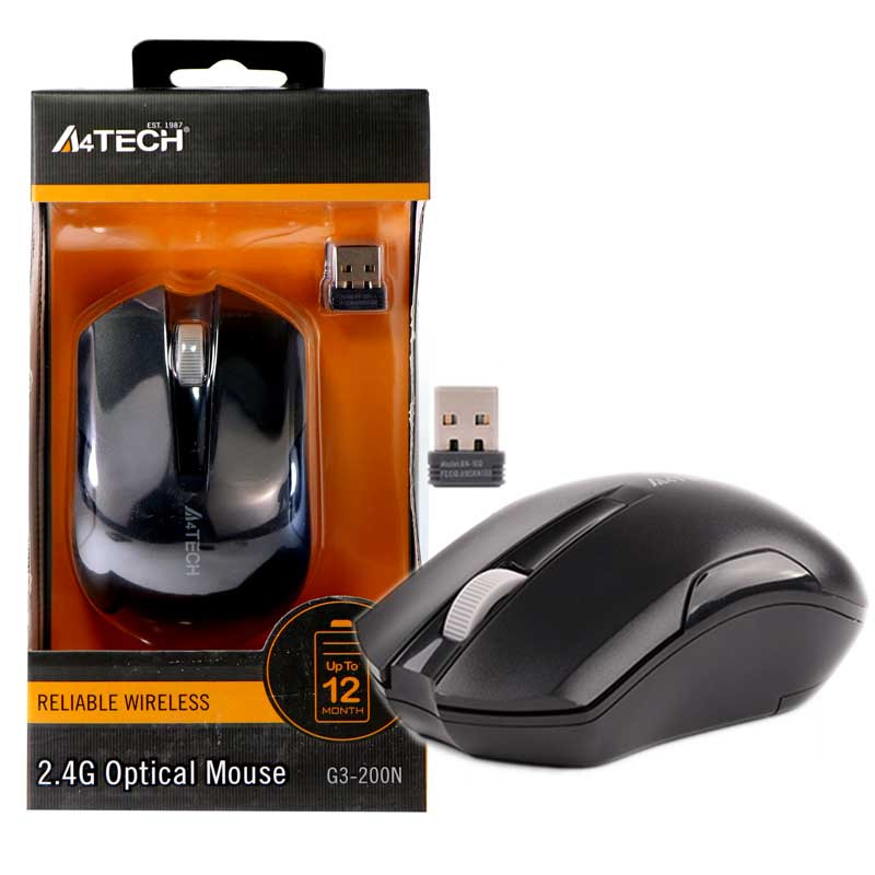 موس بیسیم A4TECH G3-200N