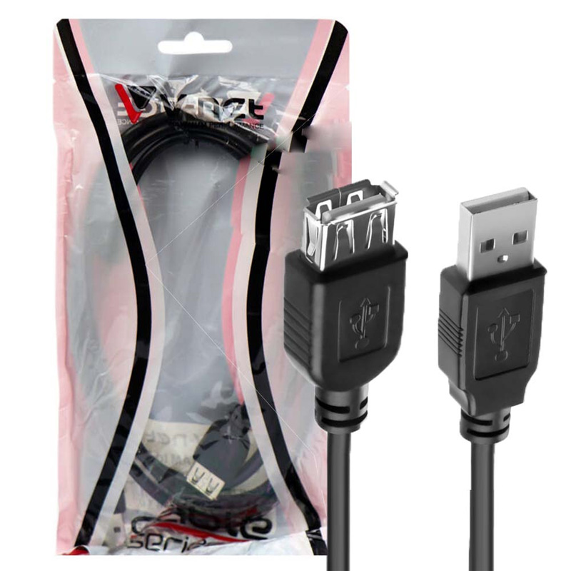 کابل افزایش USB وی نت USB CABLE 60C V-NET