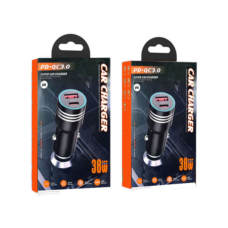 شارژر فندکی CAR CHARGER 38W