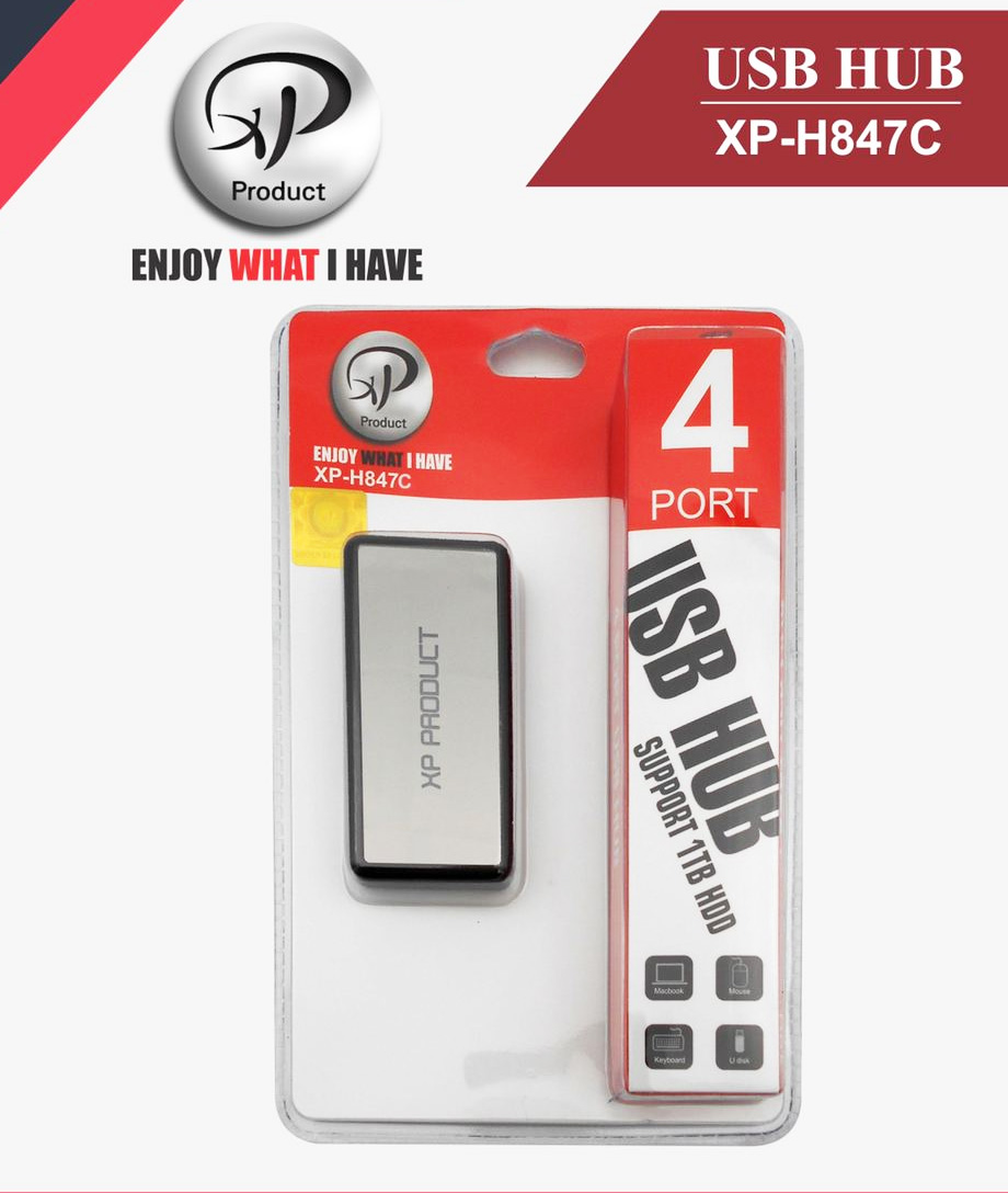 هاب 4 پورت USB 2.0 مدل H847