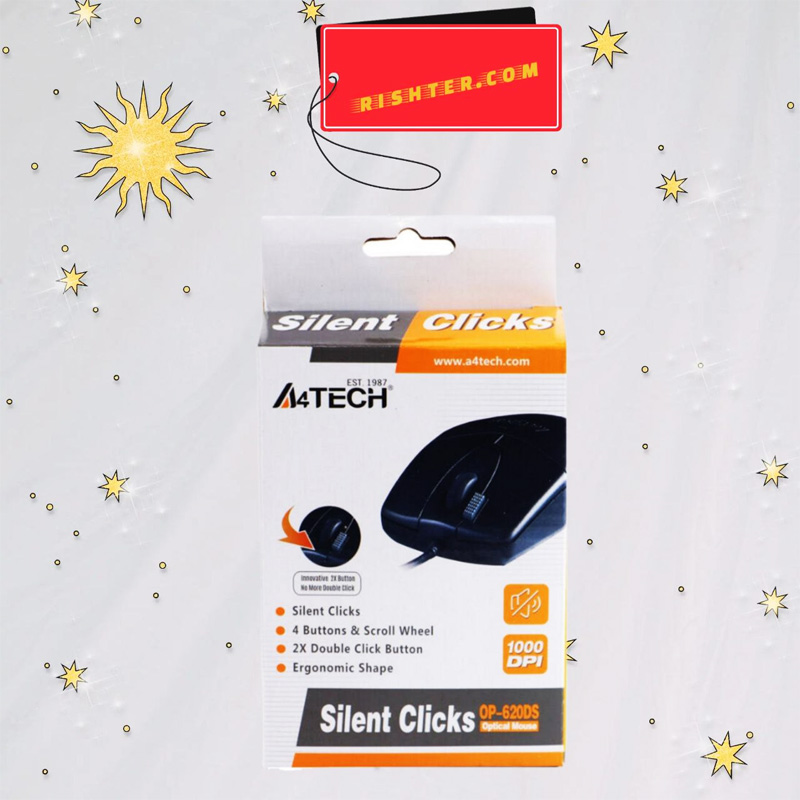 موس سیم دار A4TECH OP-620DS