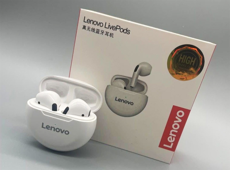هندزفری بیسیم دو گوش طرح ایرباد LENOVO LP3S
