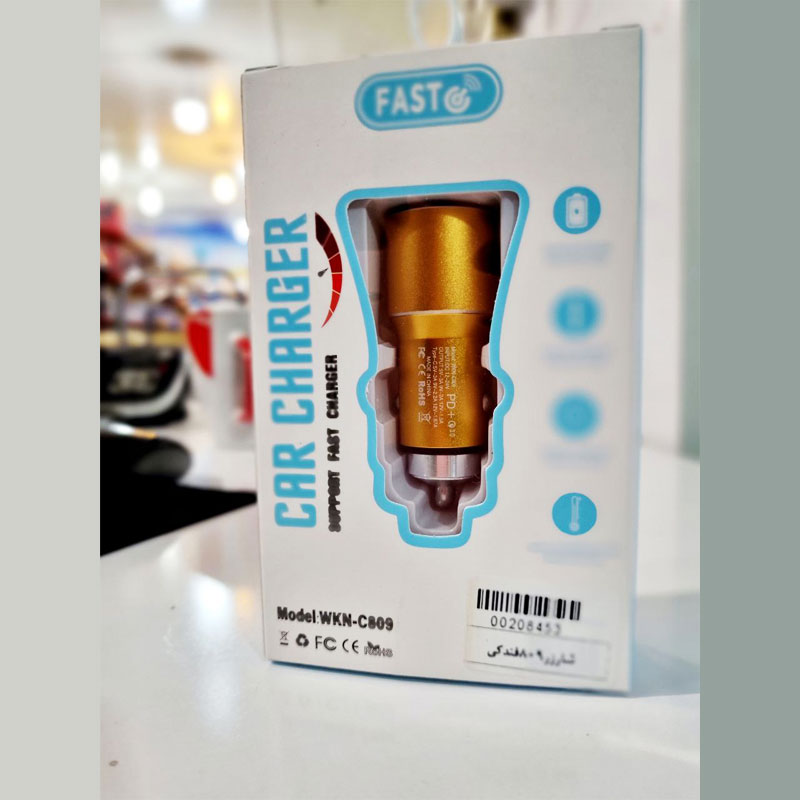شارژر فندکی WKN-C809 38W
