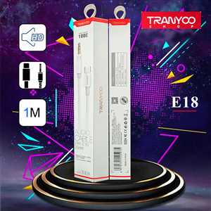 کابل تبدیل TYPE-C به جک 3.5 میلی متری ترانیو (TYPE-C TO 3.5 AUX TRANYOO T-E18)