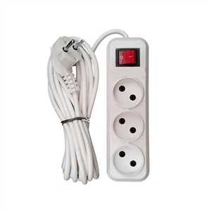 رابط برق 3 خانه کلید دار الکتروجان ELECTROJAN 3M