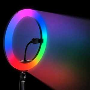 رینگ لایت پی نت "Ring Light LJJ26-RGB 10 + پایه