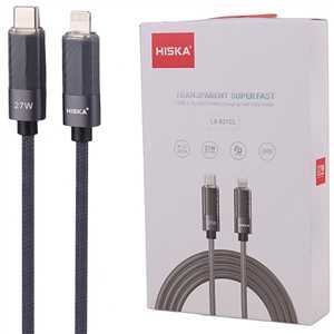 کابل شارژ هیسکا HISKA LX-821CL Type-C to Lightning 1M 27W