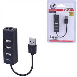هاب 4 پورت XP-H827U USB 2.0