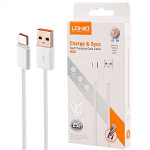 کابل شارژ TYPE C الدینیو LDNIO LS902 2M 25W