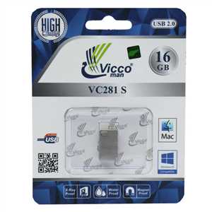 فلش ویکو 16 گیگابایت VICCO VC281S USB 2.0 16G