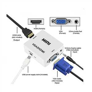 تبدیل VGA TO HDMI مدل MINI