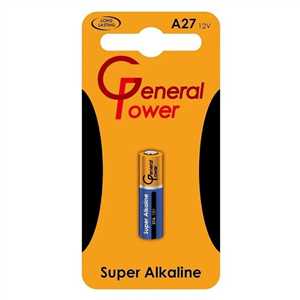 باتری GENERAL POWER ALKALINE A27