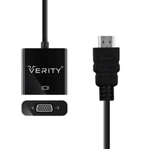 تبدیل وریتی HDMI TO VGA ADAPTER  VERITY C112