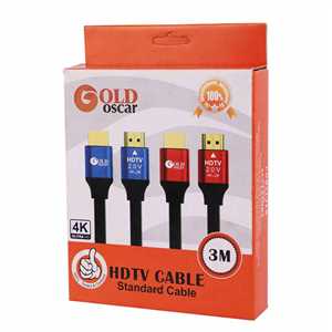 کابل HDMI گلد اسکار HDMI GOLD OSCAR 4K 3M