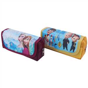 جامدادی پارچه ای سه زیپ طرحدار 