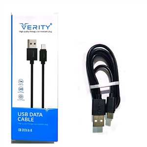 کابل شارژ میکرو وریتی VERITY CB 3124A - سفید و مشکی 