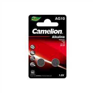 باتری سکه ای آلکالین Camelion Alkaline AG10