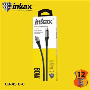 کابل شارژ INKAX CB-45 Type-C to Type-C 1M 60W