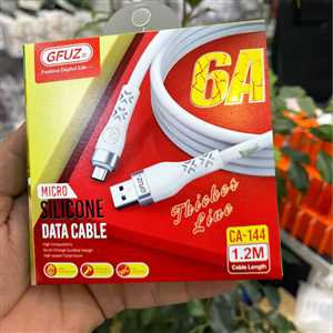 کابل شارژ میکرو جیفیوز GFUZ CA-144 1.2M 6A