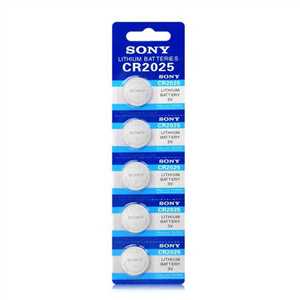 باتری سکه ای SONY 2025 - پک 5تایی