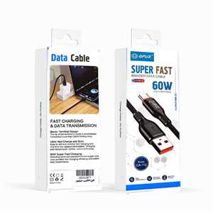 کابل شارژ TYPE C جیفیوز GFUZ CA-112 1M 60W