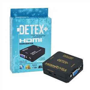 تبدیل HDMI به VGA دتیکس ( HDMI TO VGA DETEX)