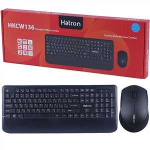 کیبرد و موس بیسیم هترون HATRON HKCW136