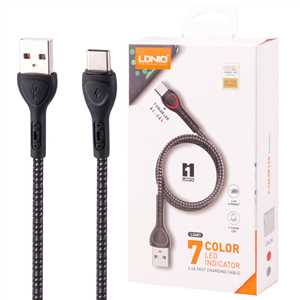 کابل شارژ TYPE C الدینیو LDNIO LS481 1M 2.4A