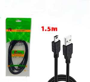 کابل MINI USB ای نت ENET-NET 1.5CM / کابل ذوزنقه