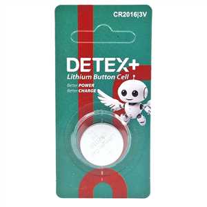 باتری سکه ای DETEX CR2016
