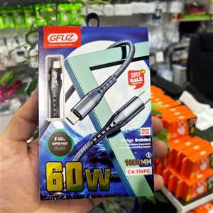 کابل تبدیل GFUZ CA-136PC Type-C to Type-C 1M 60W