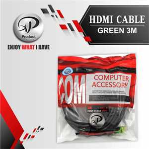 کابل HDMI اکس پی HDMI XP GREEN 3M