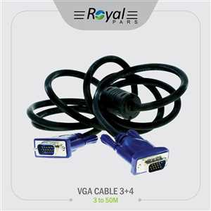 کابل VGA ROYAL(3+4) 3M