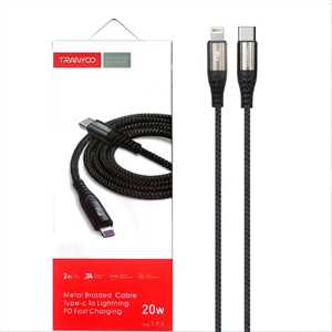 کابل شارژ ترانیو TRANYOO T-P16 Type-C to Lightning 2M 20W
