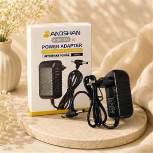 آداپتور مودم انوشان ANOSHAN A-05 5V1A - دو سر