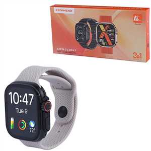 ساعت هوشمند SMART WATCH KEQIWEARKW76 ULTRA3 - بدون گارانتی