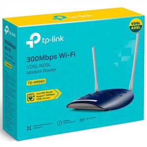 مودم TP-LINK VDSL ADSL TD-W9960 - گارانتی سه سال