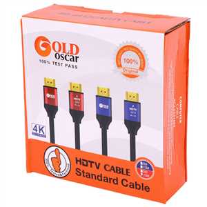 کابل HDMI گلد اسکار HDMI GOLD OSCAR 4K 10M