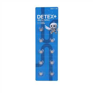 باتری سکه ای آلکالین دیتکس DETEX ALKALINE AG4