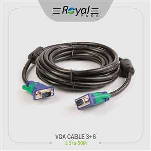 کابل VGA ROYAL(3+6) 1.5M