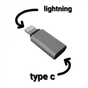 تبدیل تایپ به آیفون TYPE C TO Lightning 