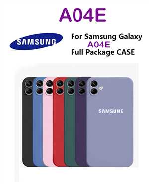  قاب محافظ لنزدار سیلیکونی Samsung Galaxy A04E