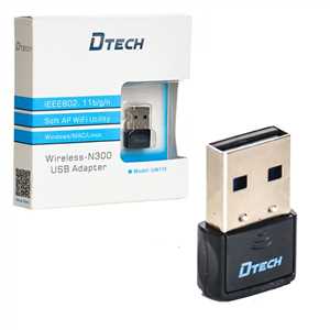 کارت شبکه دیتک DTECH UW110 300MBPS