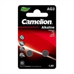 باتری سکه ای کملیون Camelion ALKALINE AG3