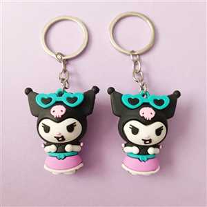 آویز و جاکلیدی کرومی عینکی سیلیکونی