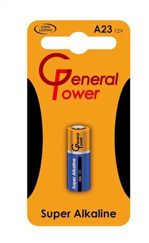 باتری GENERAL POWER ALKALINE A23