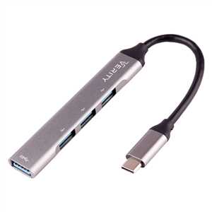 هاب 4 پورت VERITY H410T USB:3.0 - TYPE C