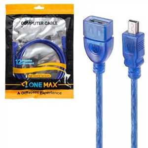 کابل تبدیل ذوزنقه به مادگی USB وان مکس ONEMAX 30CM